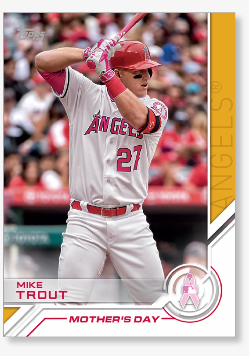 Mike Trout 2017 Topps Baseball Series 1 Topps Salute - 2017 Topps Mike Trout, transparent png