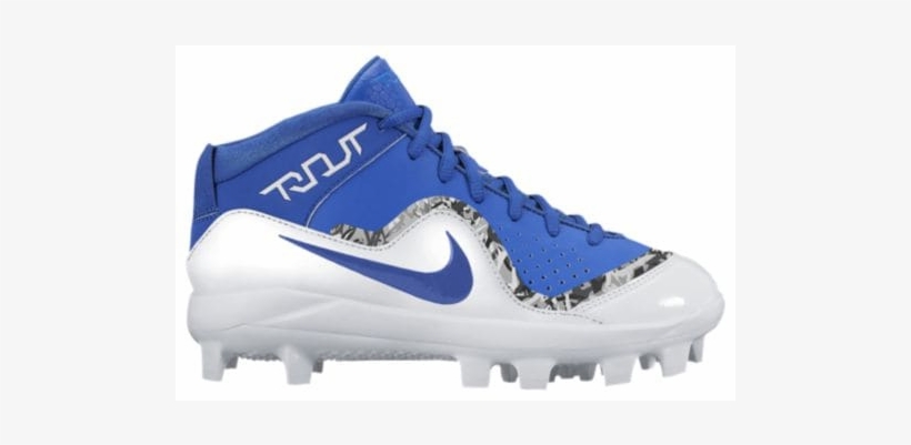 Picture Of Nike Youth Force Trout Pro Mcs Baseball - Nike Kids' Trout Pro Mcs Baseball Cleats, Black, transparent png