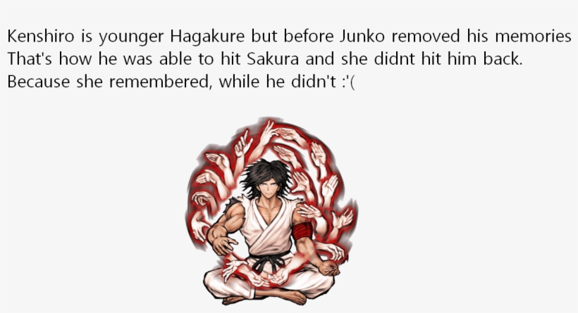 Truth About Kenshiro - Full Color Anime Karate Athlete Sticker, Anime Decal,, transparent png