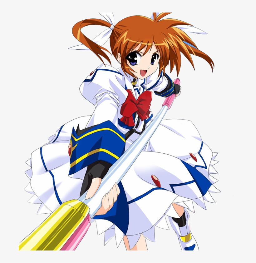 Kenshiro Vs Nanoha Takamachi - Mahou Shoujo Lyrical Nanoha Icon Folder, transparent png