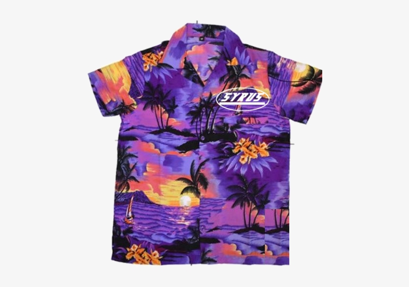 Purple Hawaiian Camp Shirt, transparent png