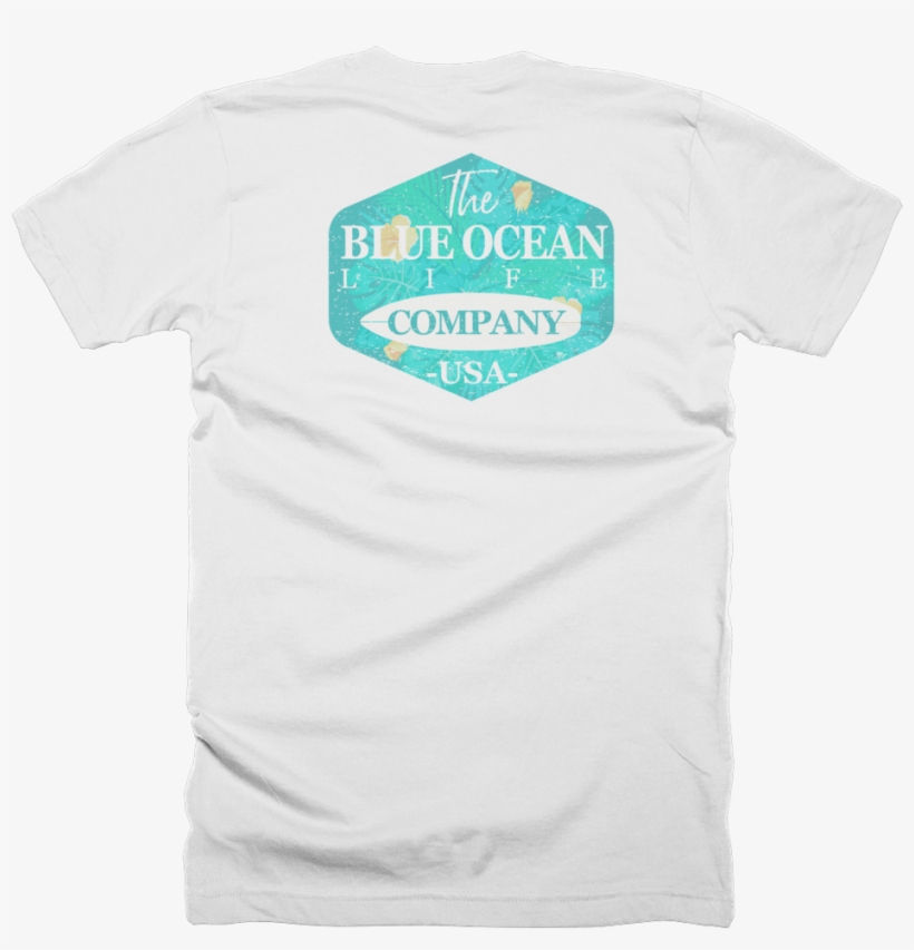 Hawaiian Front Back Graphic Tees Short Sleeve Shirt - T-shirt, transparent png