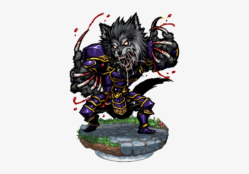 Neuri, Howling Wolfman Ii Figure, transparent png