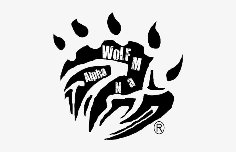 Alpha Wolfman Große Glatte Geschenk-tasche Große Geschenktüte, transparent png