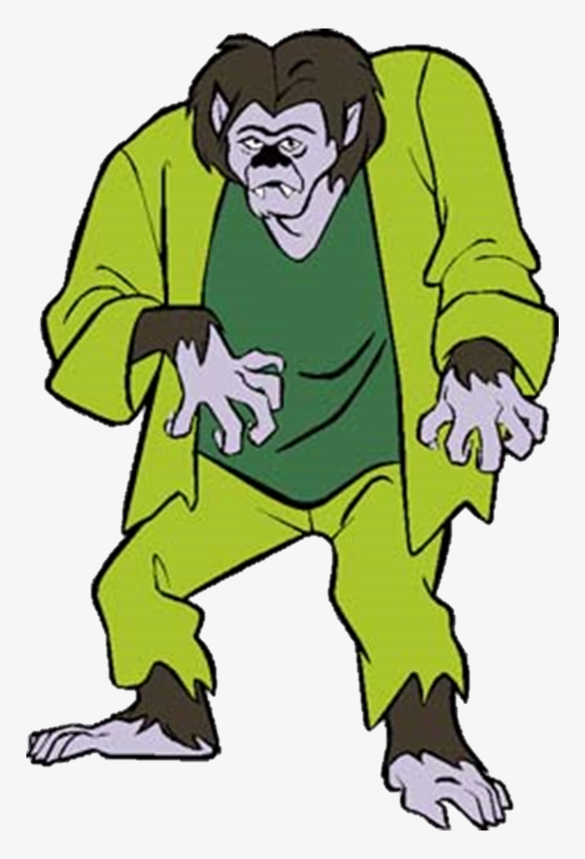 Wolfmans Ghost Png Scooby Doo Wolfman Costume - Scooby Doo Monsters Cartoon, transparent png