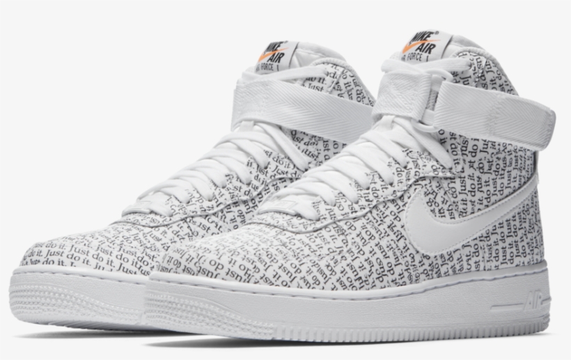 Nike Air Force 1 Hi Just Do, transparent png