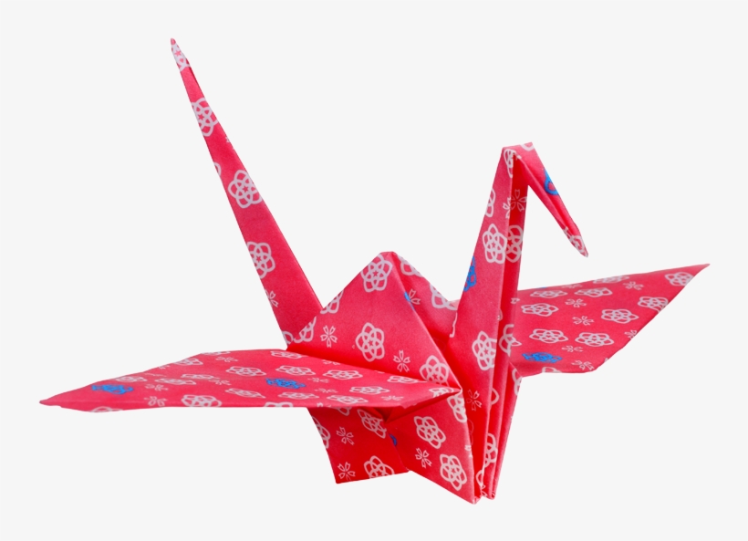 A Folded Paper Shape Made By Japanese Origami - Tanga, transparent png