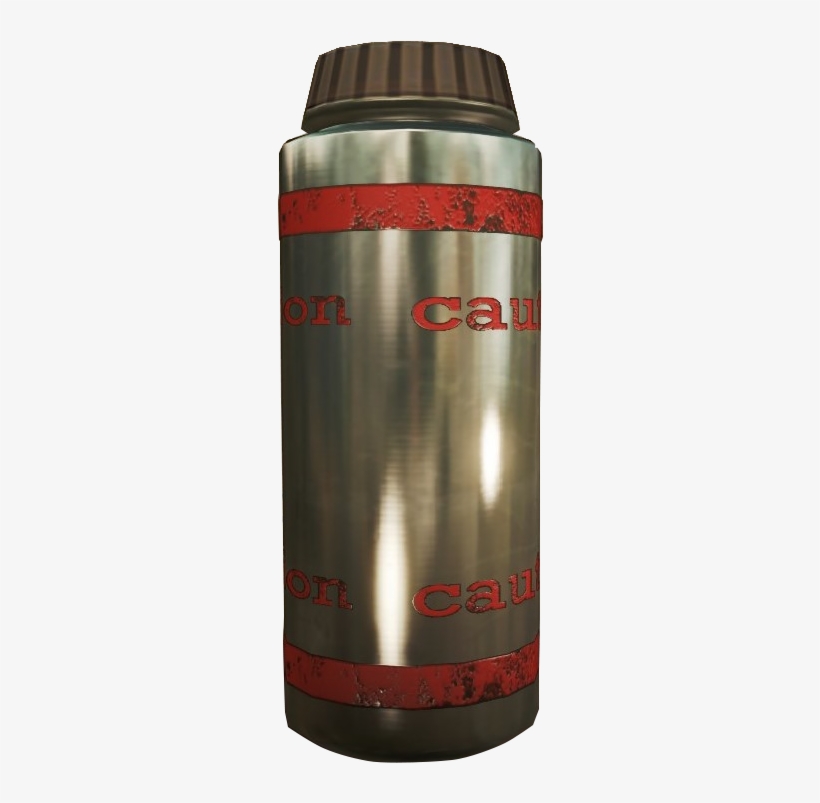 Fo4 Gold Chemical - Water Bottle, transparent png
