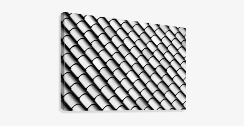 Black And White Terracotta Abstract Canvas Print - Canvas Print, transparent png