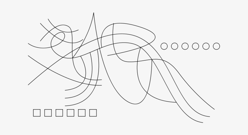 How To Set Use Abstract Waves Black Clipart - Abstraction, transparent png