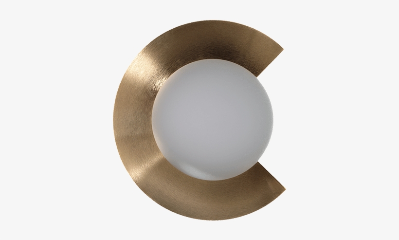 Mezza Luna Wall Light - Light Fixture, transparent png
