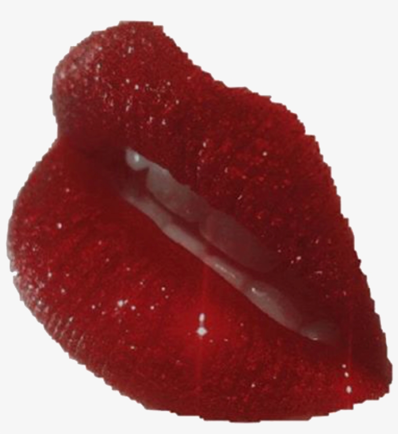 Red Lips Lipstick Mouth Polyvore Moodboard Filler Mirror, - Lipstick, transparent png