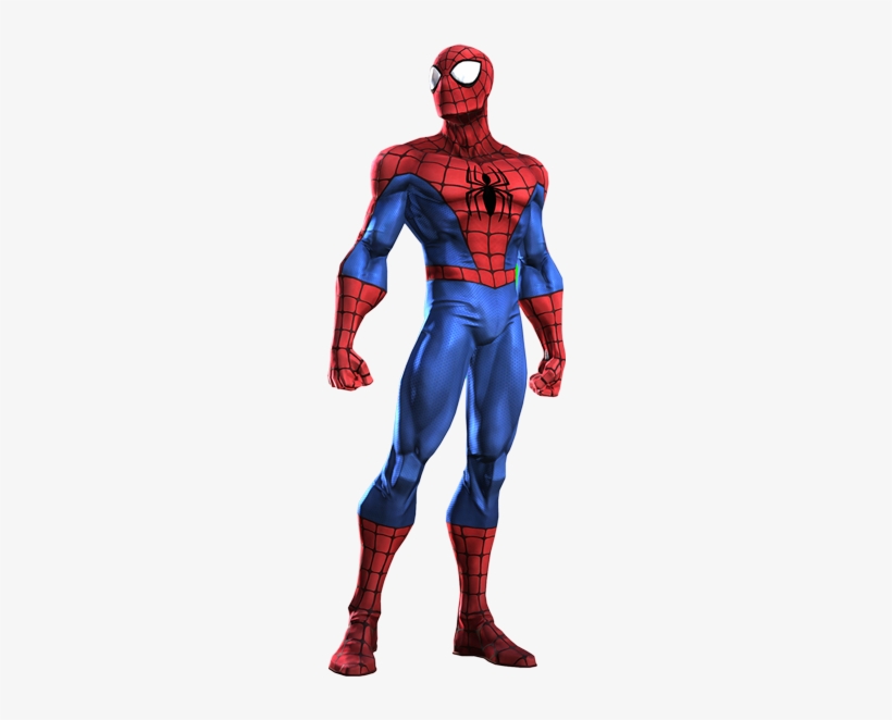 Spiderman-large - Marvel Champions Spider Man, transparent png
