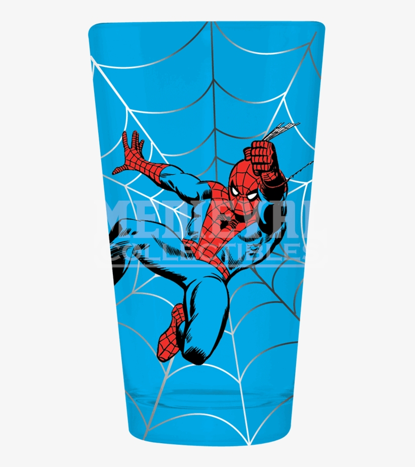 Marvel Spider-man Blue Pint Glass - Marvel Spider-man Wall Light Switch Cover Aqq49326, transparent png