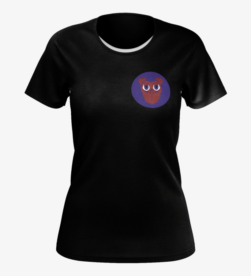 Monkey Face T-shirt Women's - Shirt, transparent png