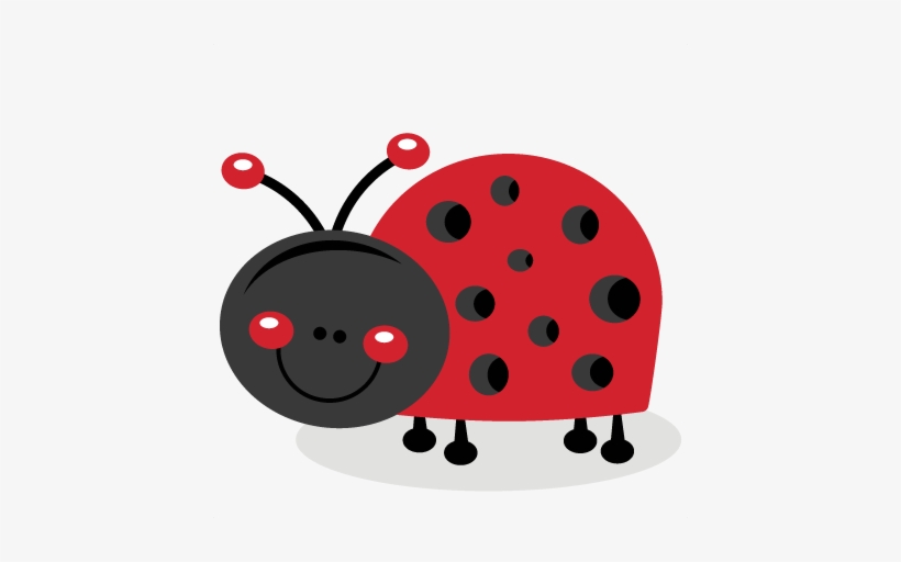 Cute Ladybug Svg Cutting Files For Cricut Silhouette - Cute Ladybug Clipart, transparent png