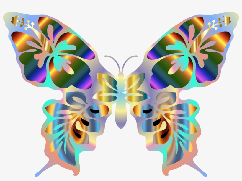 This Free Icons Png Design Of Iridescent Butterfly, transparent png