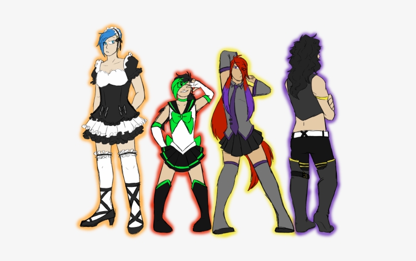 {we Dont Do Sexy Around Here So Anime Girl Forms } - Illustration, transparent png