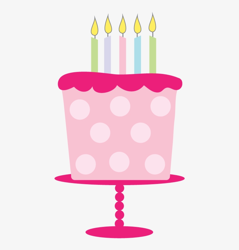Pink Cake Clipart - Pink Cake Clip Art, transparent png