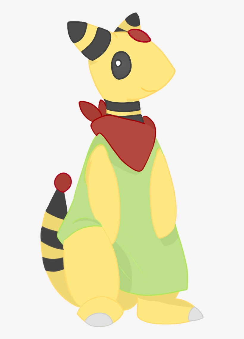 Ampharos - Cartoon, transparent png