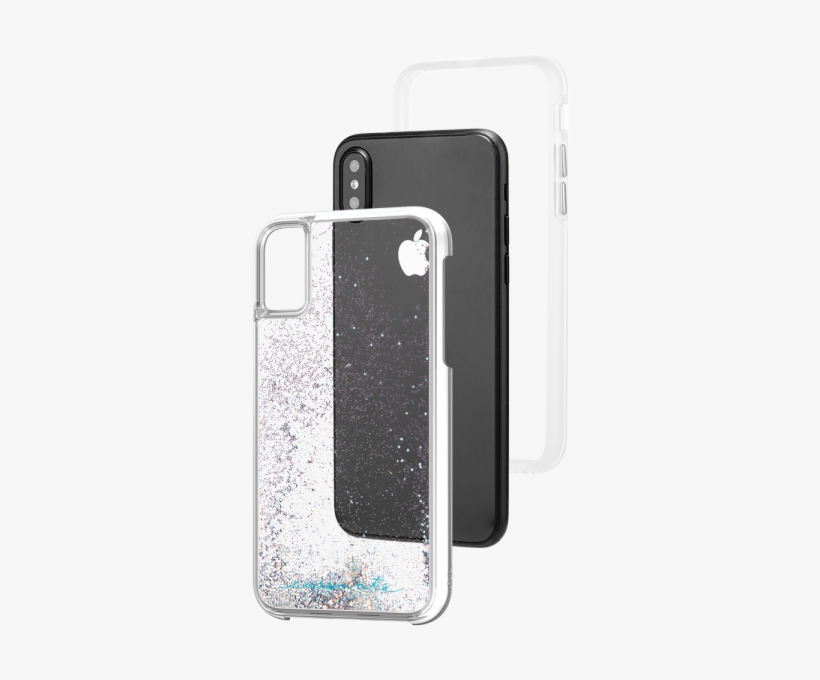 Iphone X Waterfall Case - Apple Iphone X Case-mate Waterfall Series Case - Black, transparent png