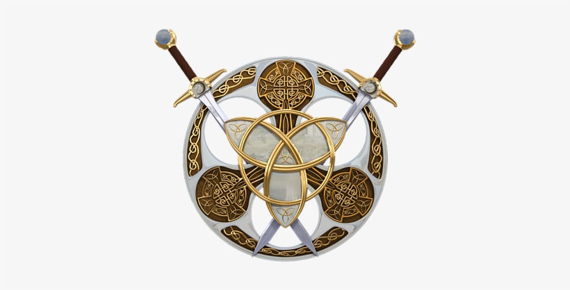 Click And Drag To Re-position The Image, If Desired - Celtic Shield, transparent png