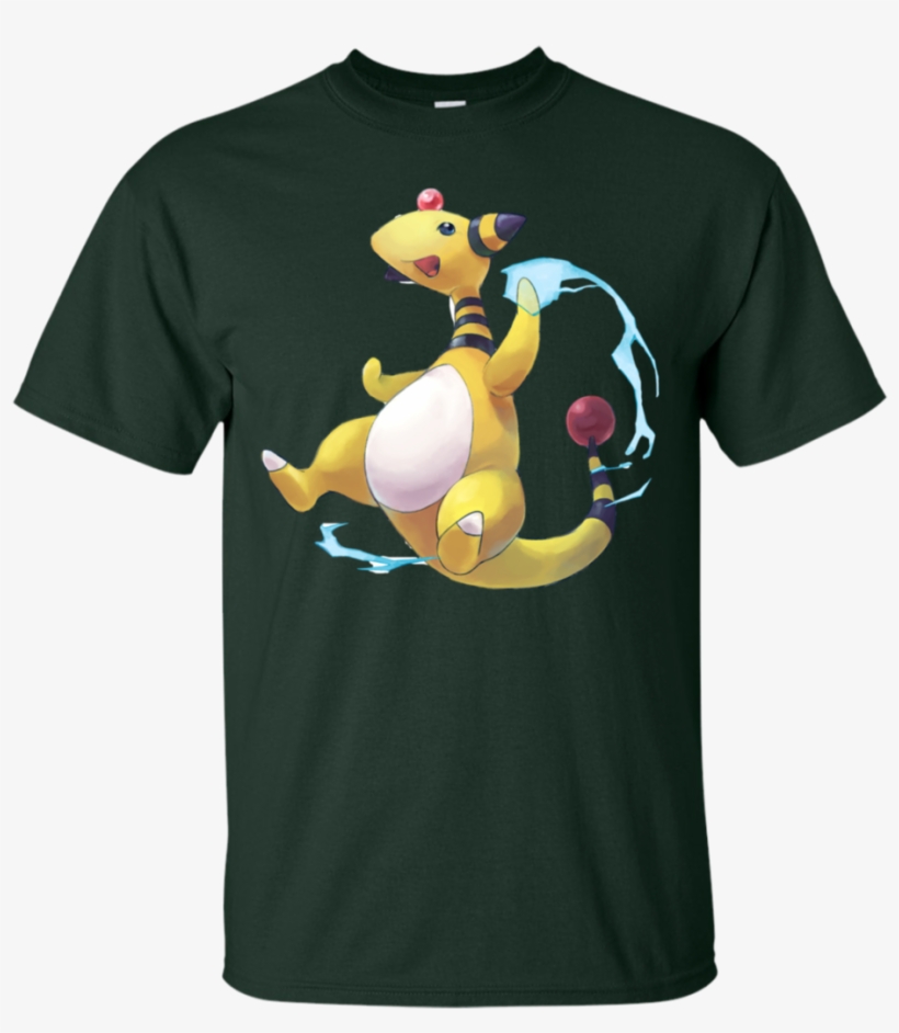 Ampharos T Shirt & Hoodie - T-shirt, transparent png
