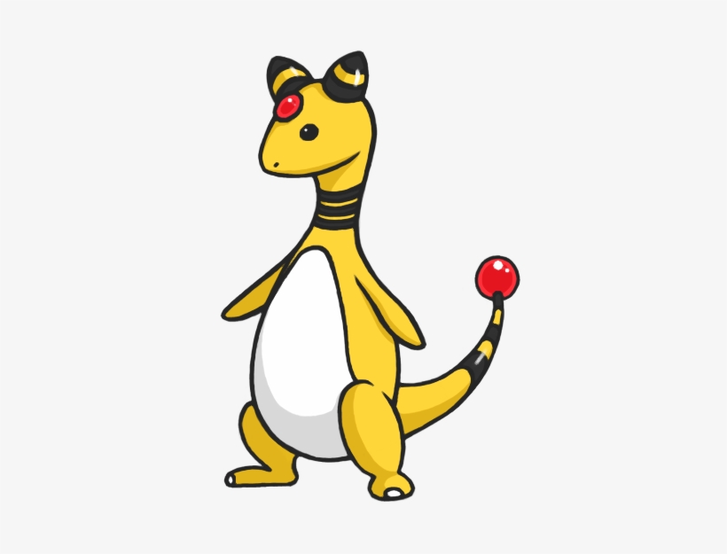 Lainergie Ampharos - Cartoon, transparent png