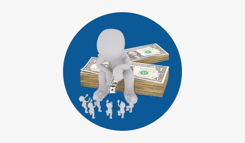 A Graphic Of A Large Character Sitting On A Pile Of - Как Стать Богатым За 365 Дней. Станьте Богаче По Системе, transparent png