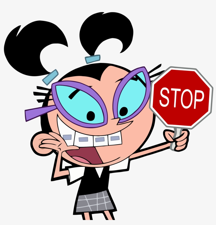 Stop Tootie Pink Clip Art Cartoon Human Behavior - Tootie Png, transparent png