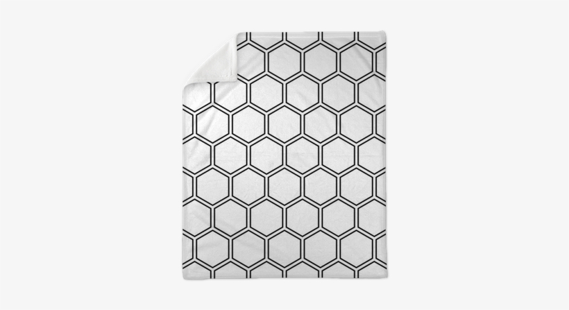 Vector Modern Seamless Geometry Pattern Hexagon, Black - Lunch Napkins Polygon Blue, transparent png