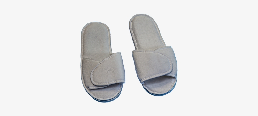Velour Slipper Open Toe - Slipper, transparent png