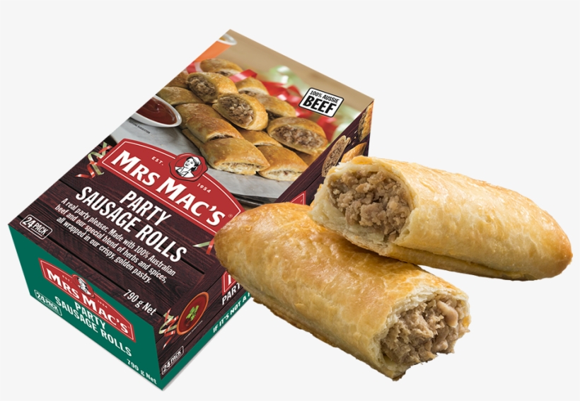 Party Sausage Rolls - Sausage Roll, transparent png
