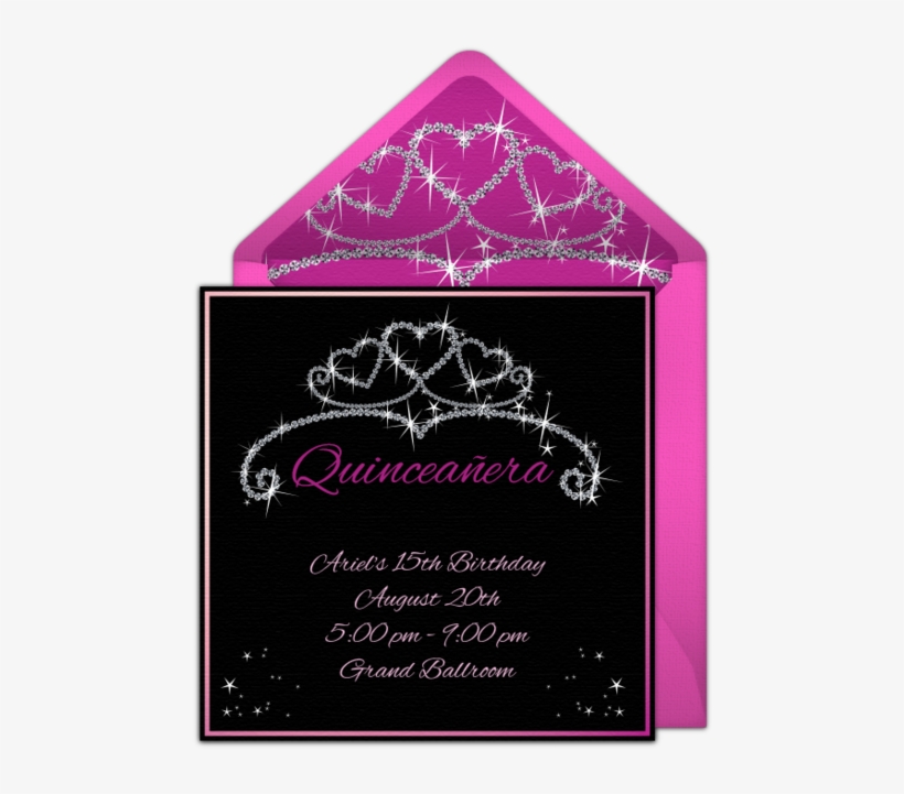 We Love This Free Quinceañera Invitation With A Sparkly - Masquerade Ball, transparent png