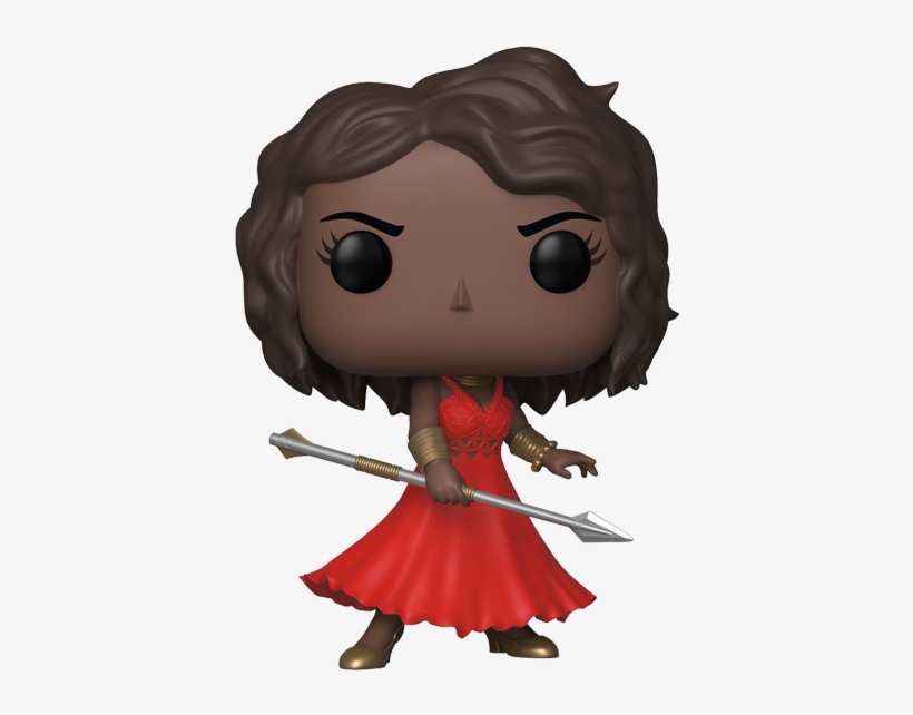 Black Panther Okoye Nycc 2018 Exclusive Pop Vinyl Figure - Okoye Red Dress Funko Pop, transparent png