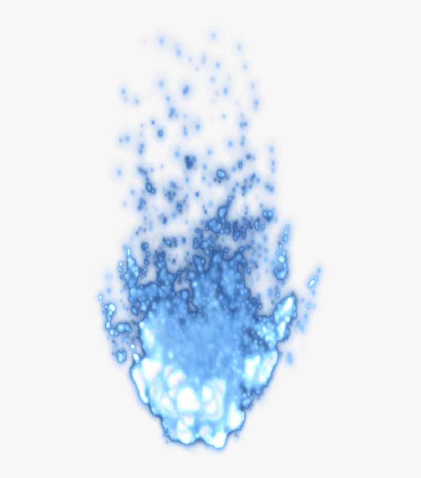 Blue Fire Light Png, transparent png
