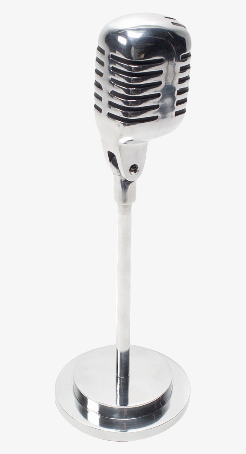 Podcast Microphone Png Image - Retro Microphone Miniature, transparent png