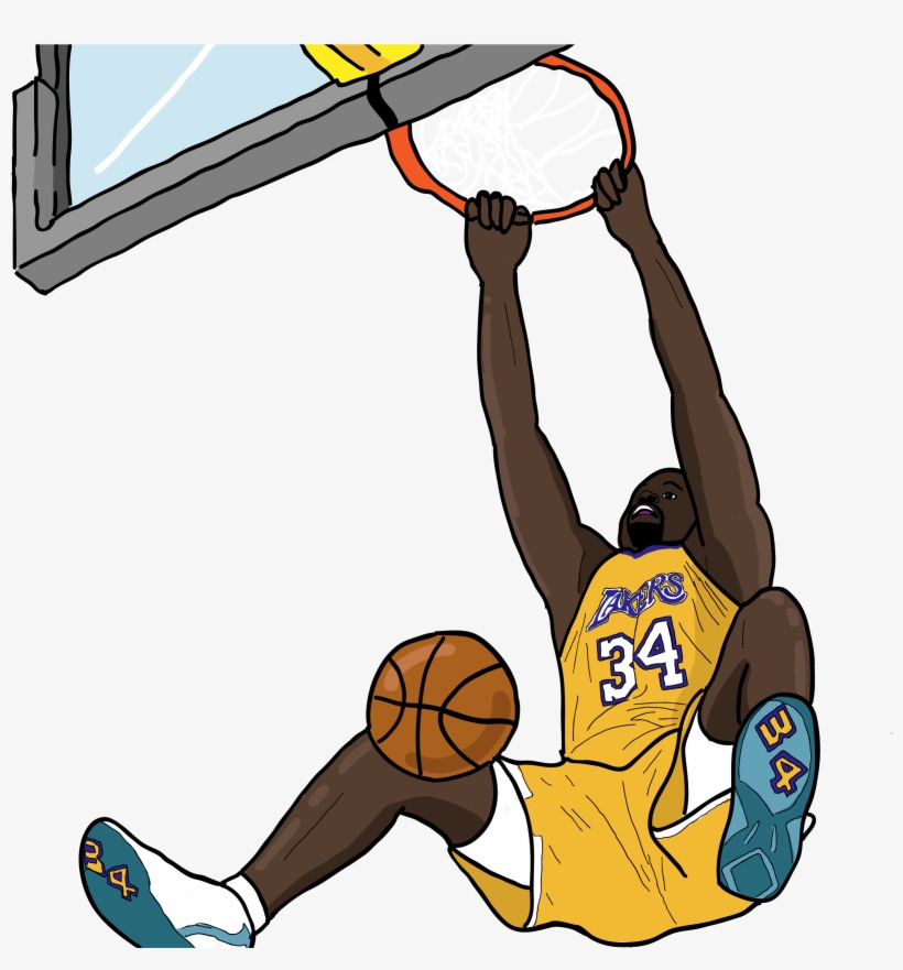 Shaquille O'neal Illustration - Streetball, transparent png