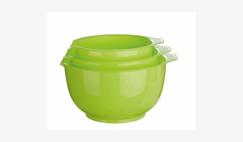 Mixing Bowls, Green - Ernesto Schüssel- / Messbecherset, 3-tlg. - Küchenhelfer, transparent png