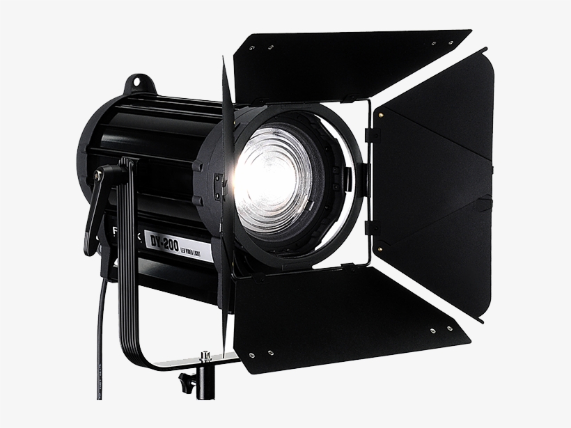 Fotodiox Announces Led Based Dy 200 Fresnel Lights - Led Fresnel Light, transparent png