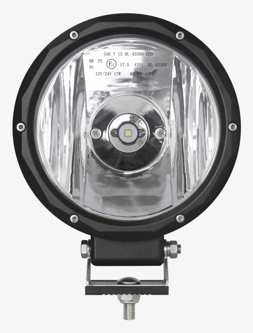 Hella Valuefit 7 Driving Light Pattern, transparent png