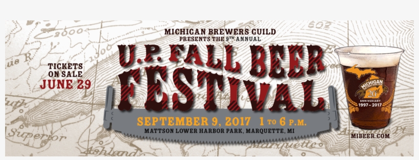 A Record 92 Michigan Craft Breweries Will Be On Hand - U.p. Fall Beer Festival, transparent png