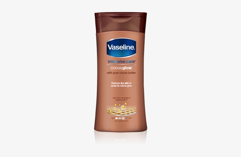 Vaseline Cocoa Glow 20ml, transparent png