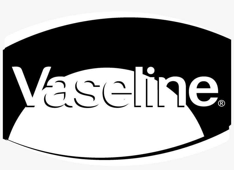 Vaseline Logo Black And White - Vaseline, transparent png