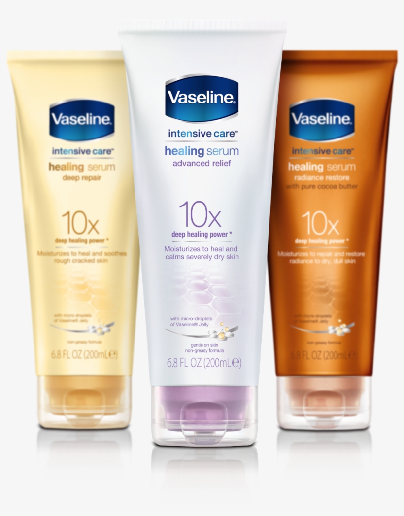 Recently, Vaseline Has Introduced Their Line Of Intensive - Vaseline Intensive Care Advanced Relief Healing Serum, transparent png
