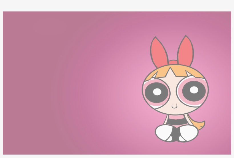 The Girls And Professor Utonium Try To Uncover An Antidote - Powerpuff Girls Blossom Cute Kids Cartoon Art 32x24, transparent png