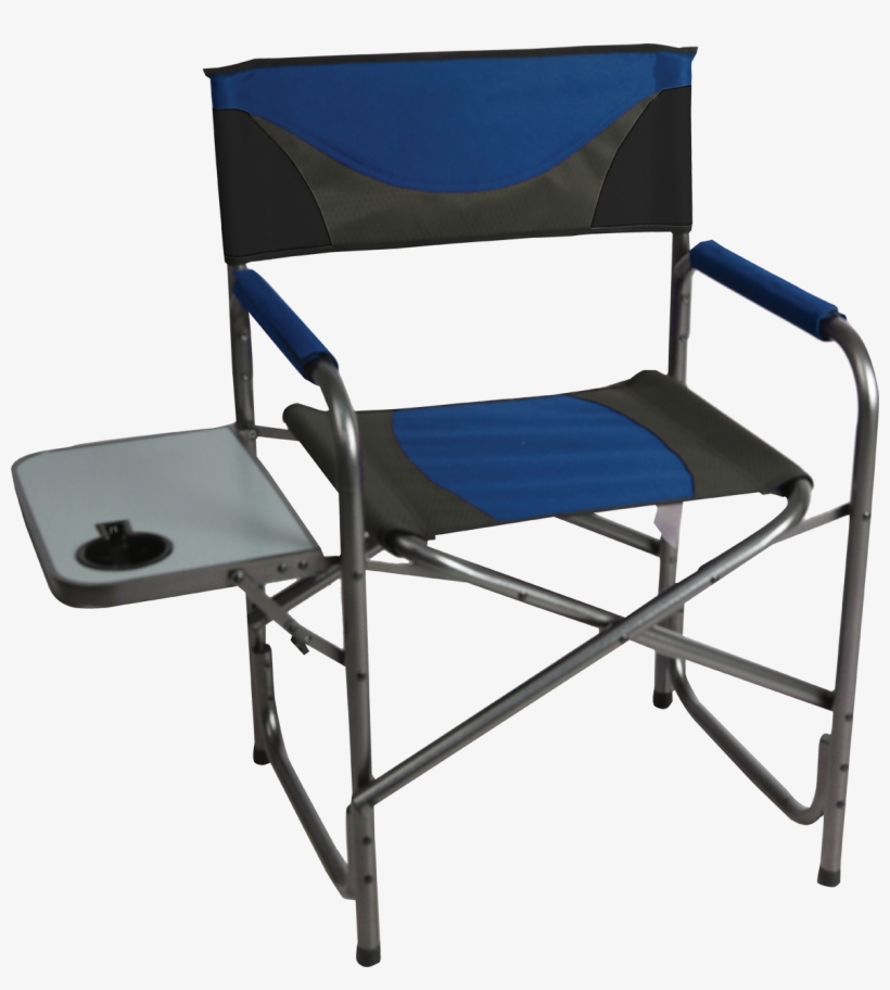 Westfield Outdoors Director Chair W/side Table - Timber Ridge Aluminum Portable Director's Folding Chair, transparent png