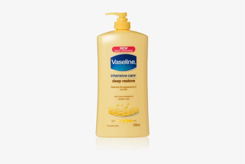 Unilever Vaseline Intensive Care Deep Restore Lotion - Vaseline Intensive Care Deep Restore, transparent png