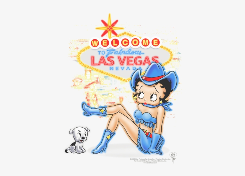 Betty Boop Welcome Las Vegas Pullover Hoodie - Betty Boop Welcome Las Vegas Mens Slim Fit Shirt Bb219-sf-3, transparent png