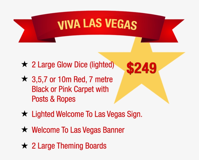 Vegas Theming Packages - Draft Orlando, transparent png